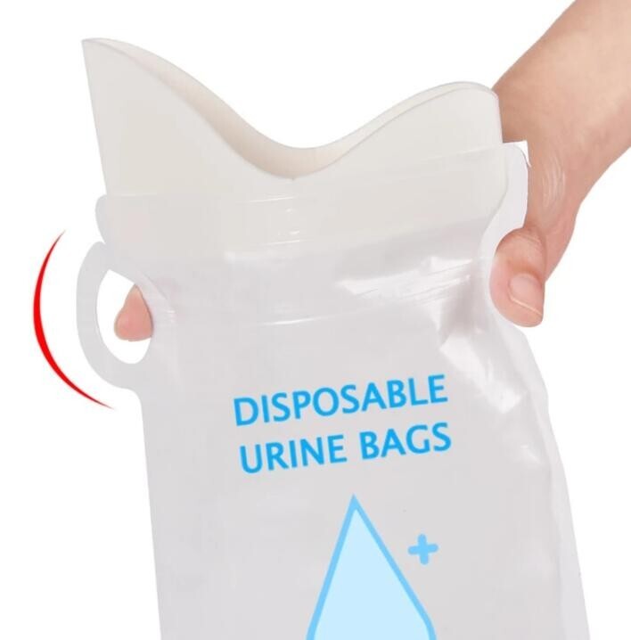 BULK Disposable Urine Vomit Portable Car Emergency Unisex Pee Bag Urinal Toilet
