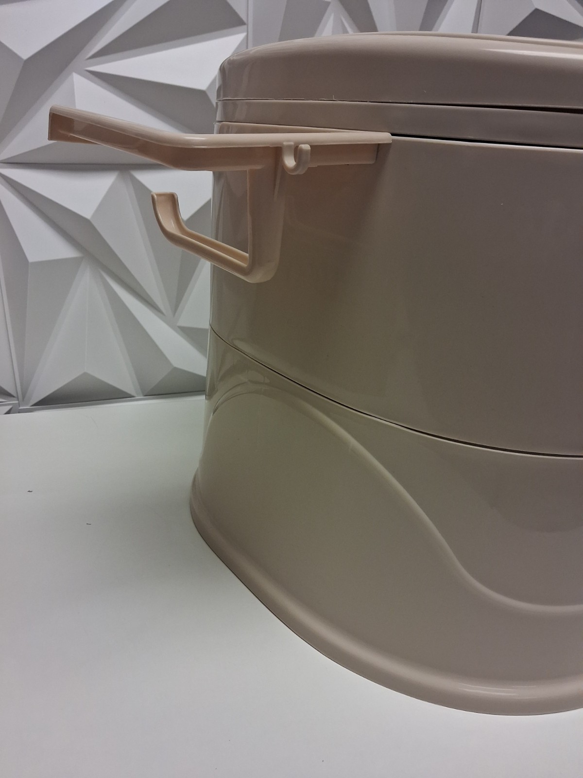 3 Part Portable Easy Assemble Toilet For Camping, Hiking and Travel