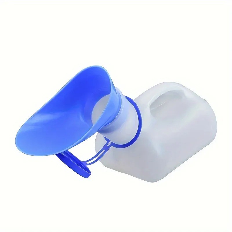 Portable Car Urinal Bottle Unisex Emergency Travel Toilet with Adapter