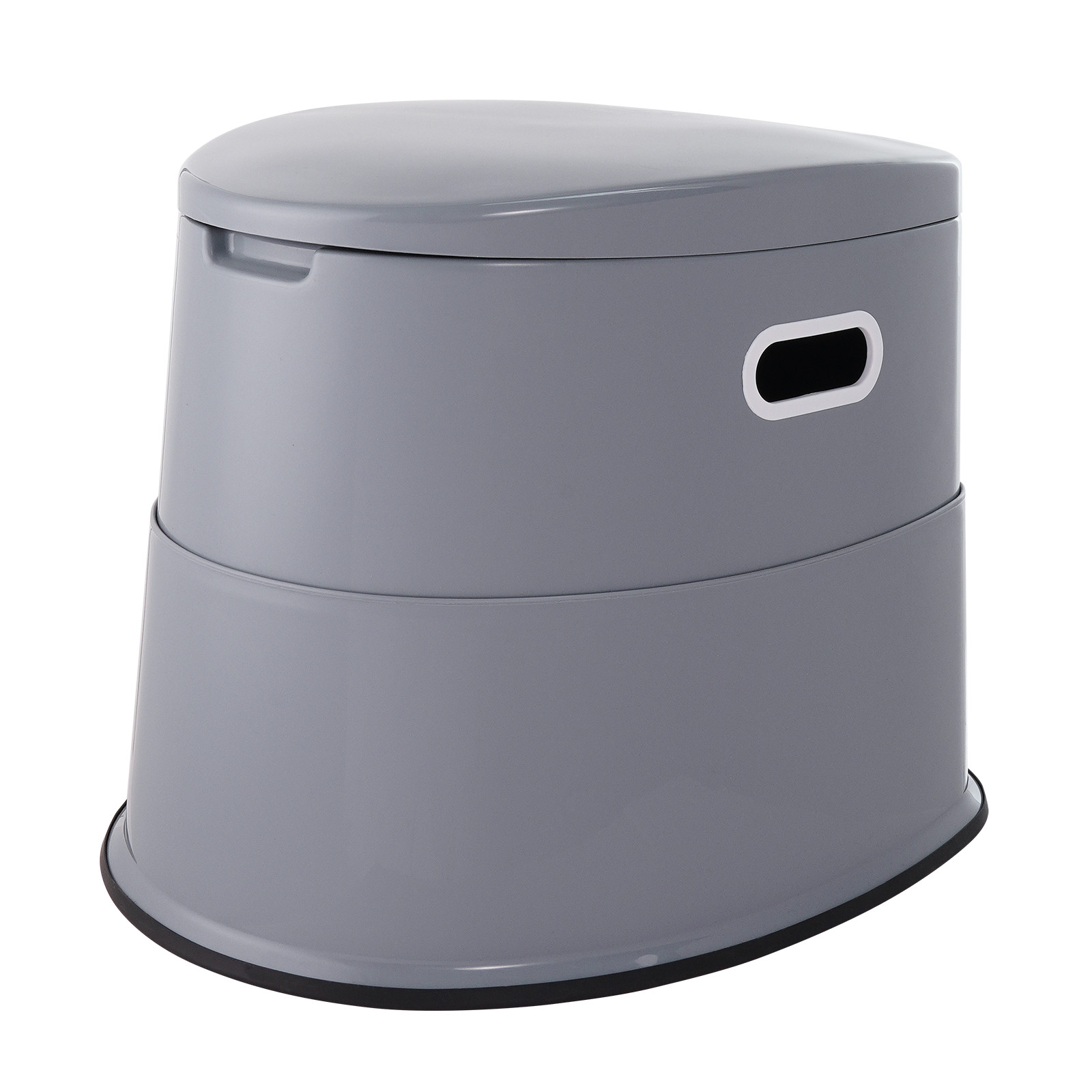 VEVOR Portable Camping Toilet Inner Bucket with Lid Phone Shelf and Paper Holder