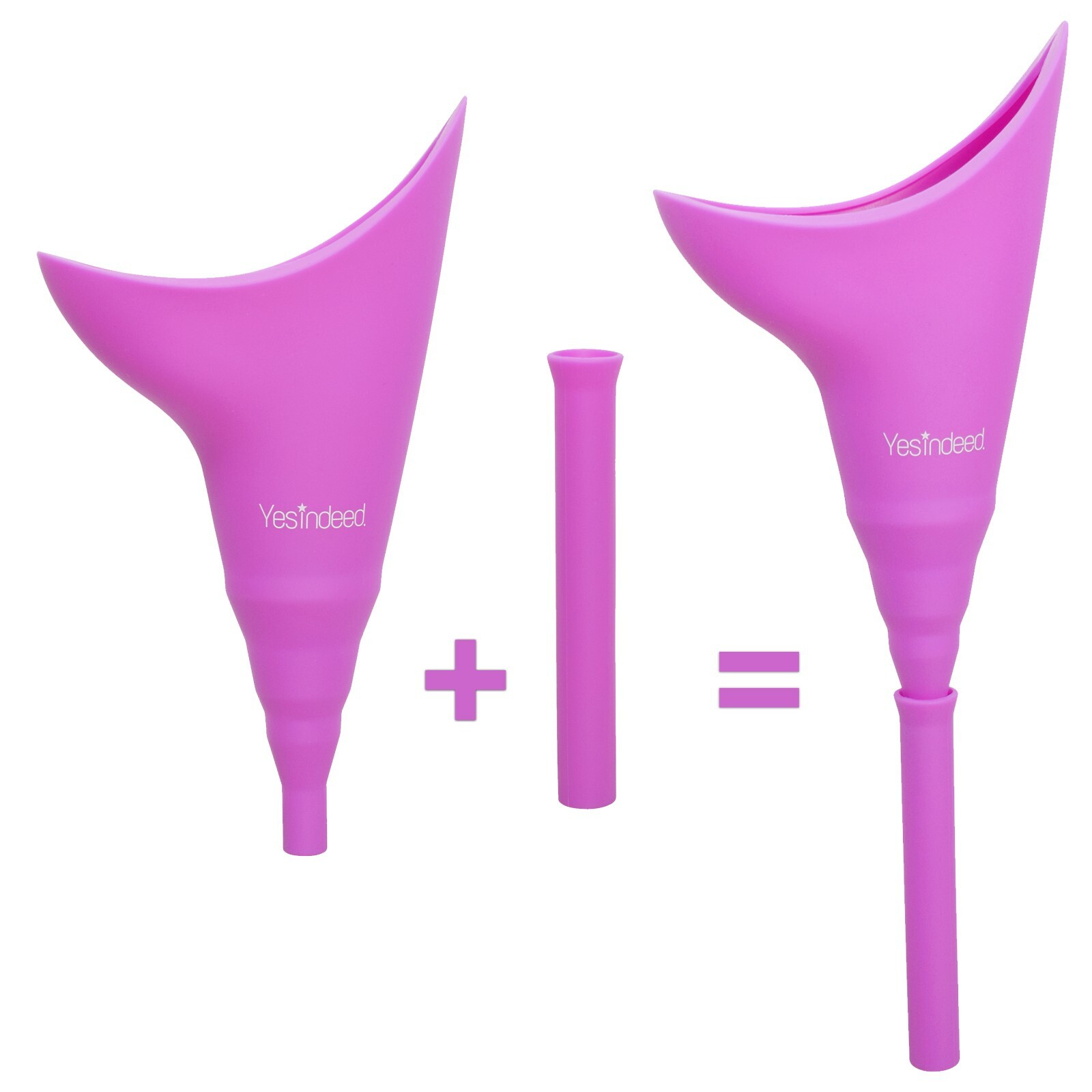 The Original YESINDEED Female Urination Device Silicone (Purple)