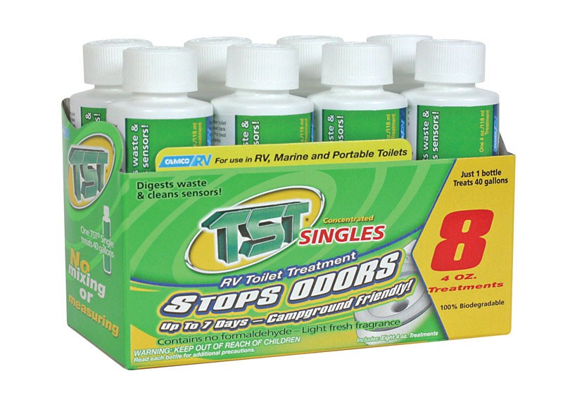 Camco 40221 TST Green Singles Toilet Treatment