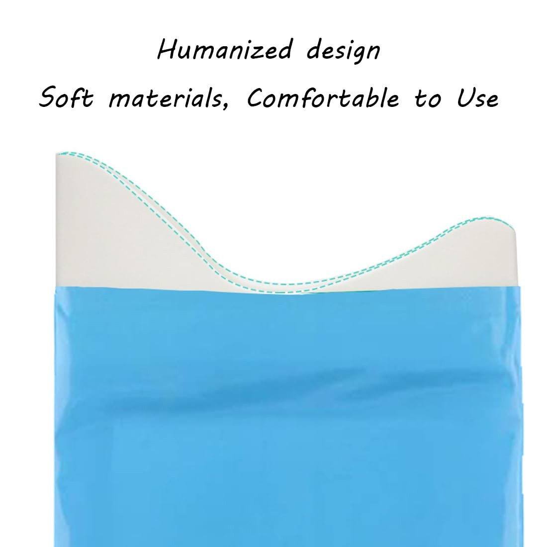 TsuvyXeg Disposable Urine Bags Pee 750ML Vomit 12.6×4.92″, Blue
