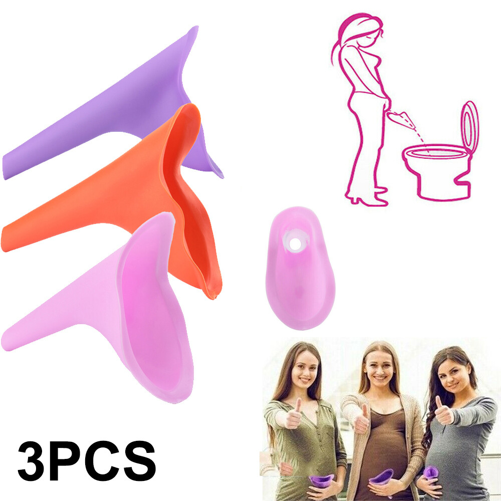 Female Standing Urination Device for Women Reusable Silicone Urinal Pee Funnel