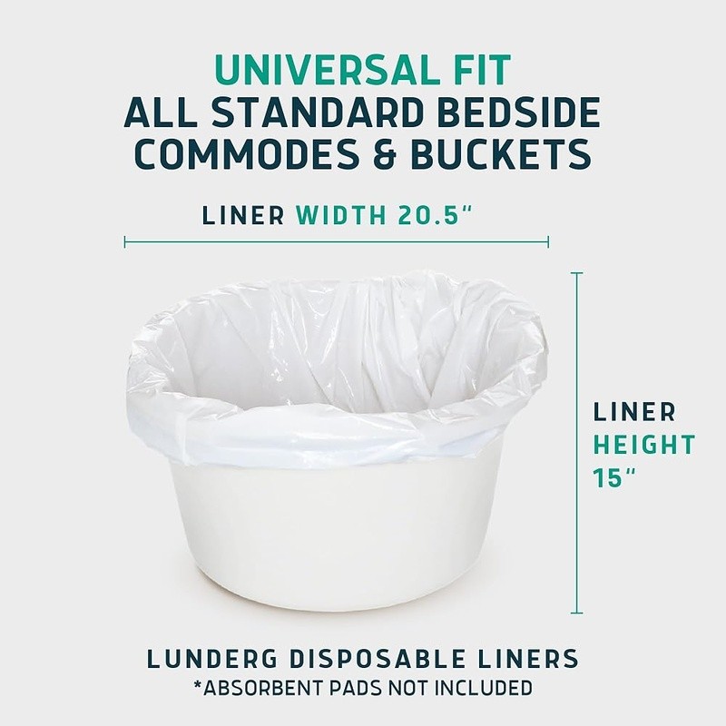 Disposable Portable Toilet Liners Eco-Friendly Leak Proof Clean Up Bags New