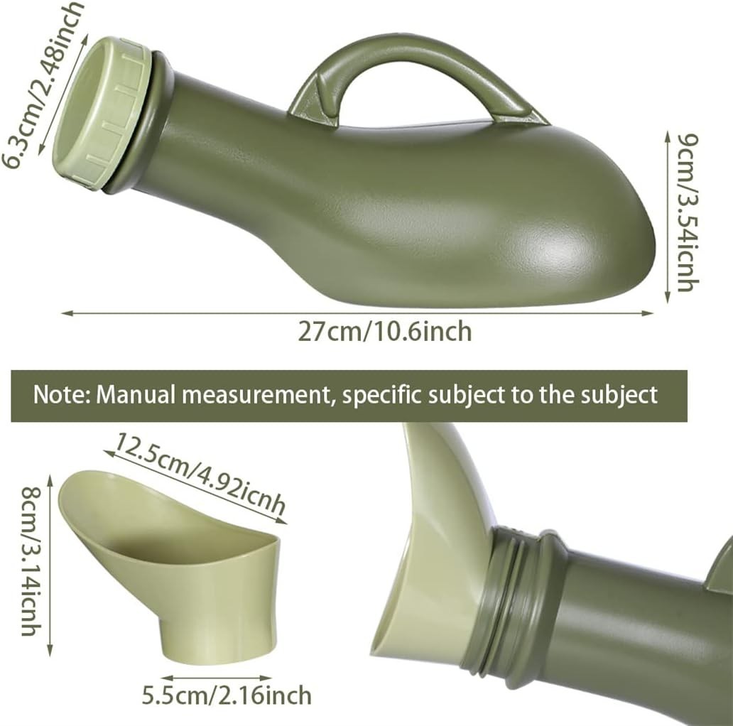 Female Emergency Portable Pee Bottle Kit Portable Urinal Male Car Camping Toilet