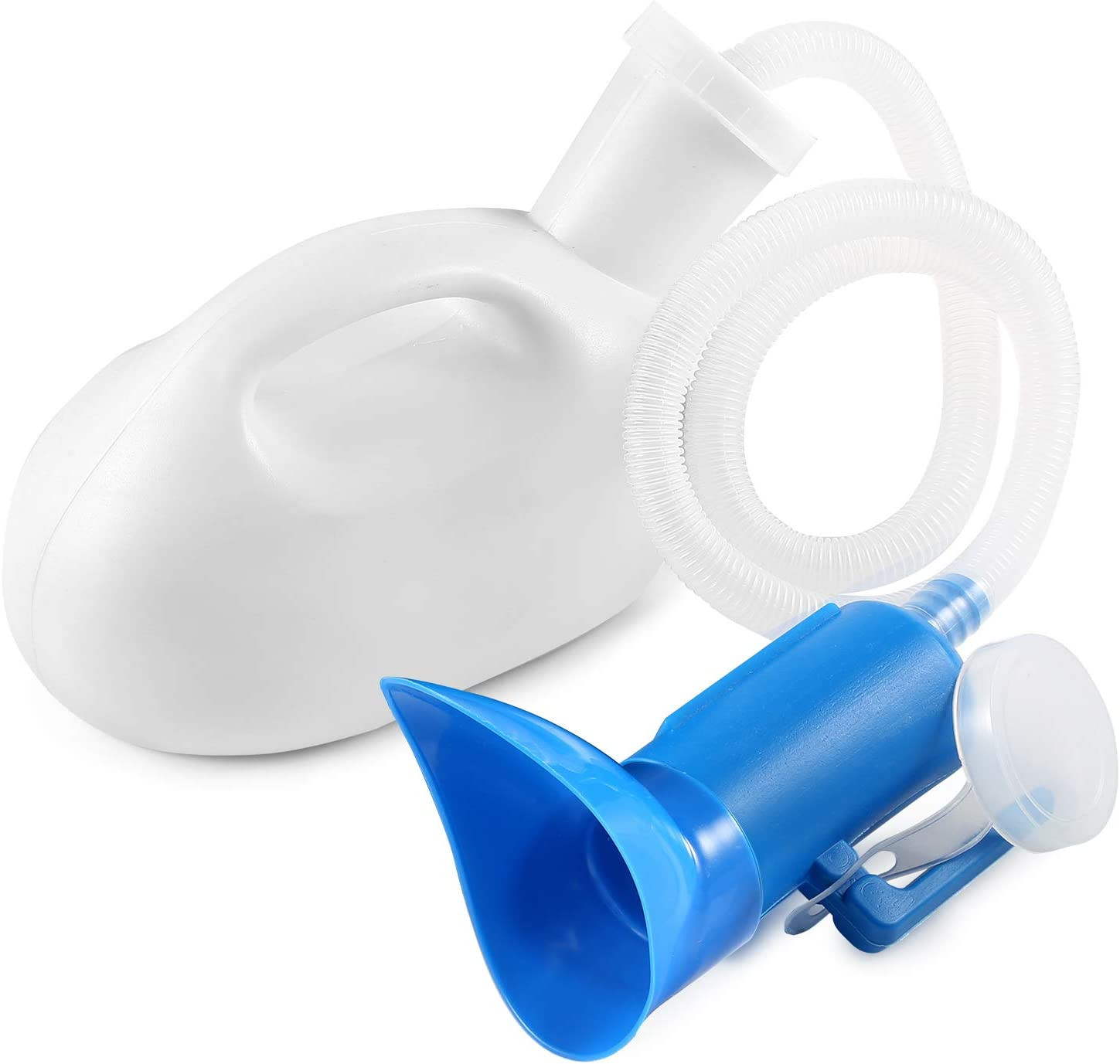 Female Urinal 2000ML Portable Pee Bottle Urinal for Women Hospital