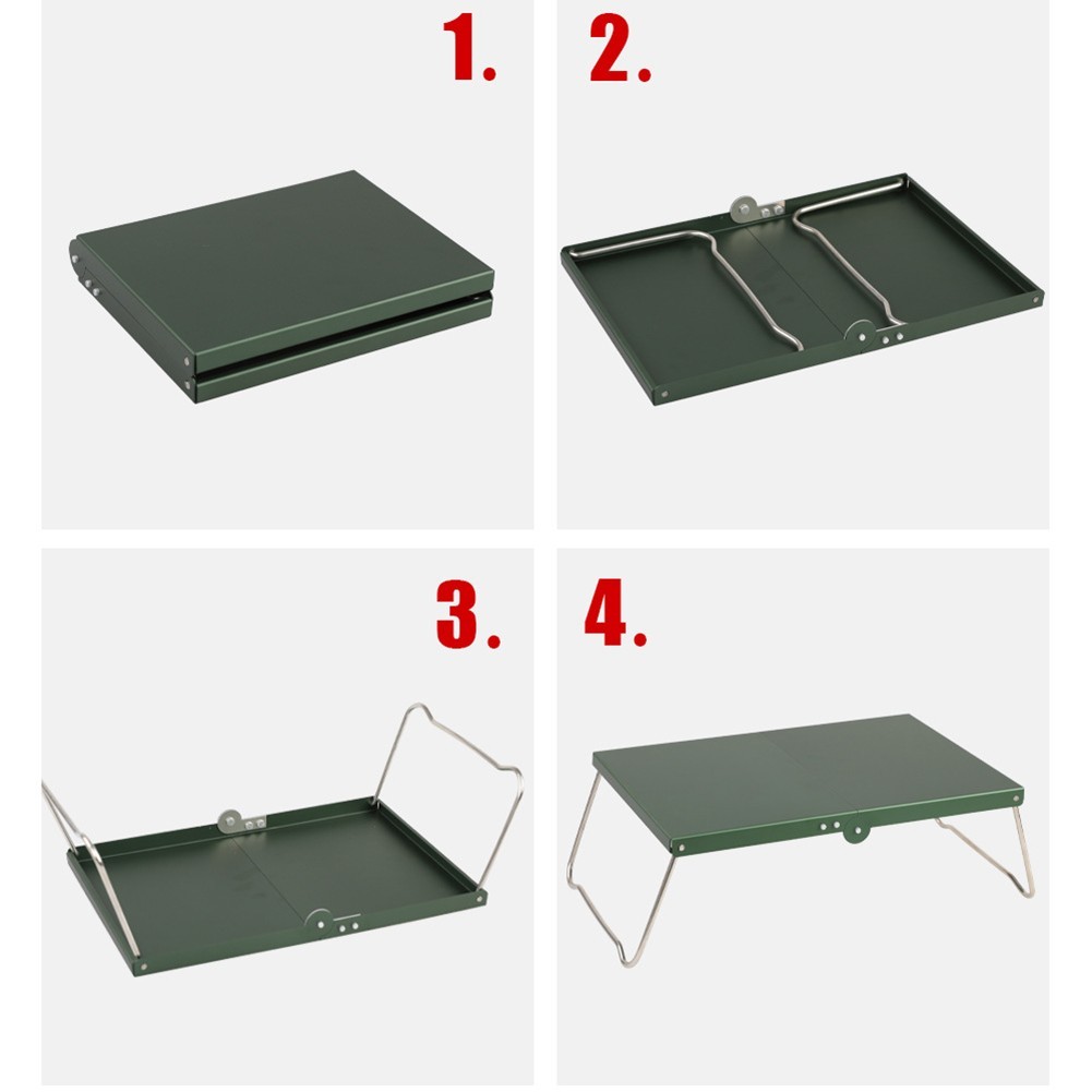 Aluminum Alloy Folding Table for Camping For Hiking and Family Gatherings