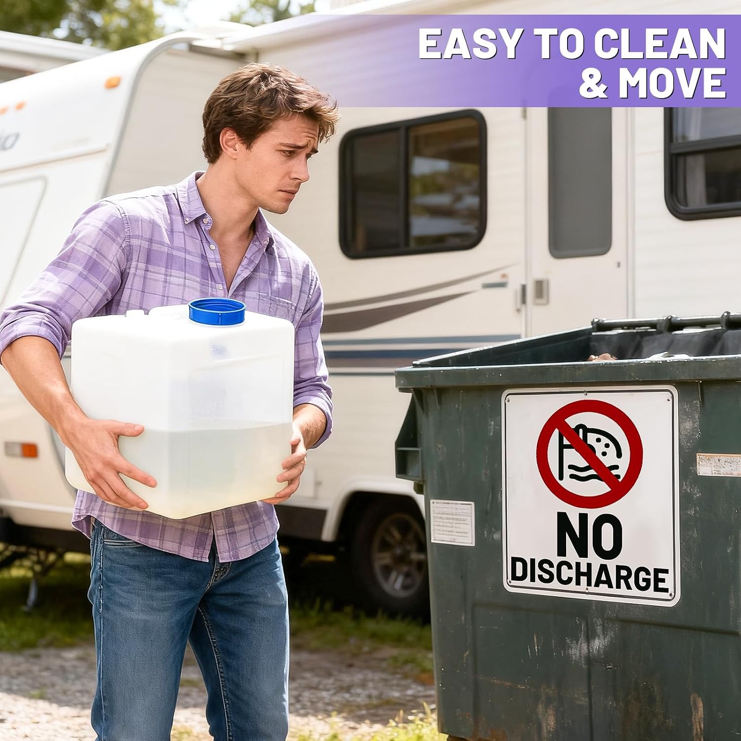 Portable Toilet Gel Powder Camping Waste Solidifier Poo Pee Liquid Absorber RV