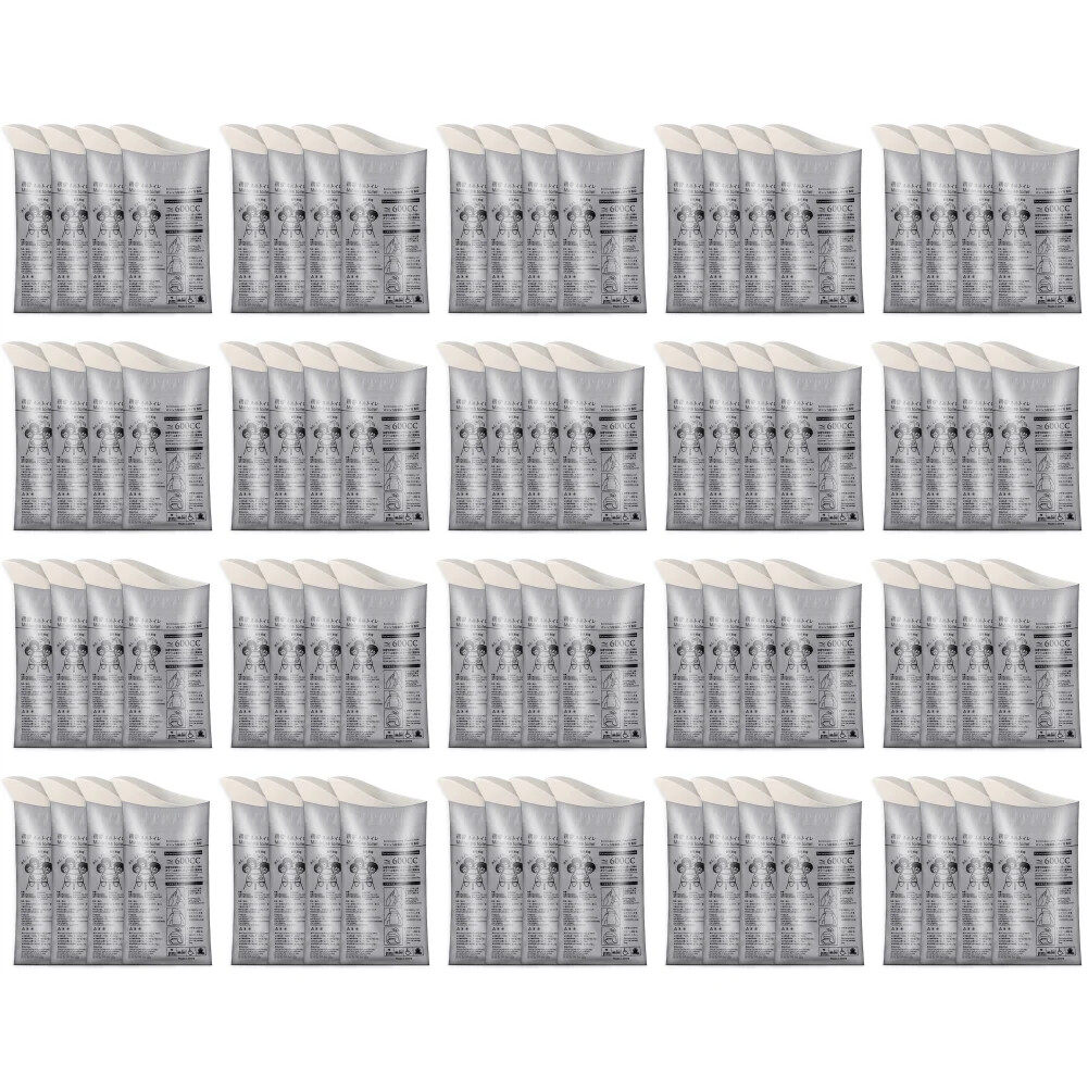 100-8PC Outdoor Emergency Urine Bags 600ml Disposable Mobile Toilet Portable Bag