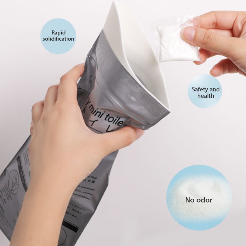 1/4Pcs 700 ml Emergency Portable Car Urine Bag Vomit Bags Mini Toilet Emergency,