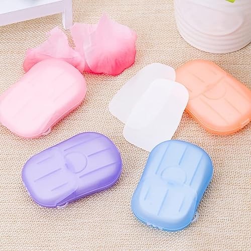 5 Boxes 500 Sheets Disposable Soap Paper Hand Cleaner Fragrance Mini Color