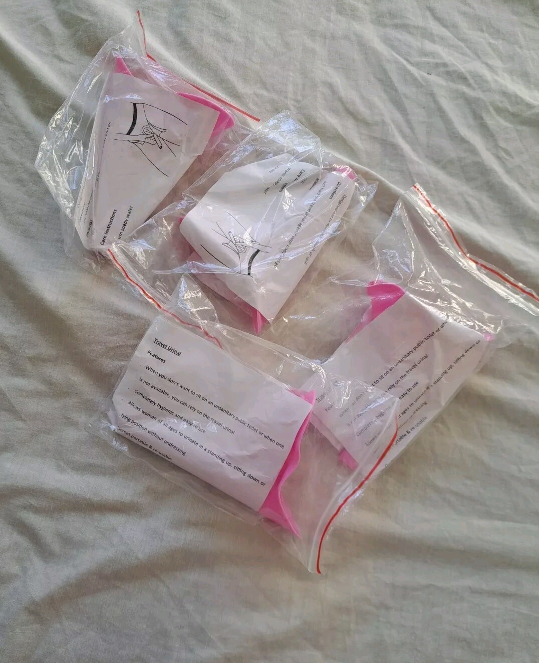 3 X Bundle Shewee Women’s Urination Device Pink Funny Hens Party $4 EXPRESS