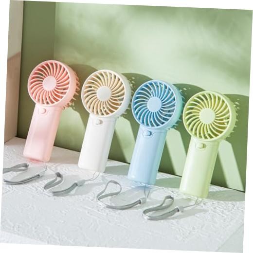 Pack Mini Portable Fan – 5” AAA Battery Operated, Lightweight Handheld with 4