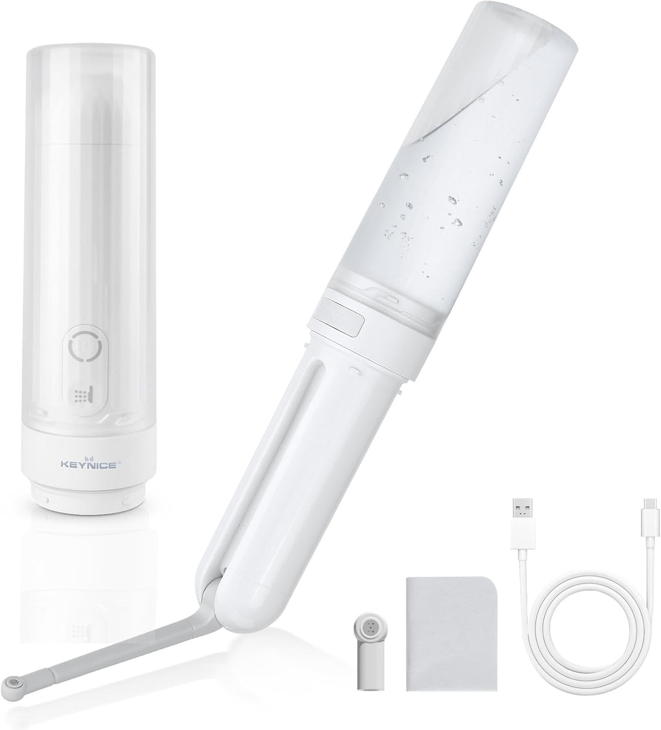 KEYNICE Portable Travel Bidet Electric Handheld Rechargeable IPX7 Waterproof USB