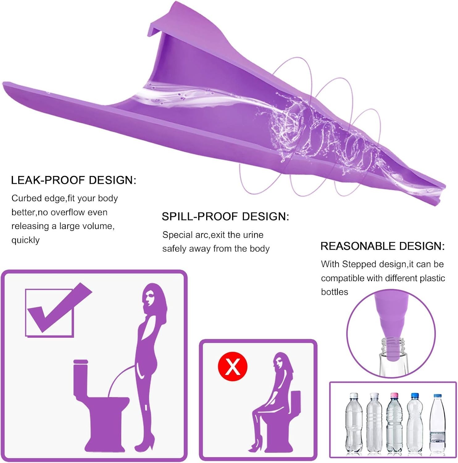 High-Quality Reusable Urinal for Women – Safe & Hygienic for Outdoor Activities