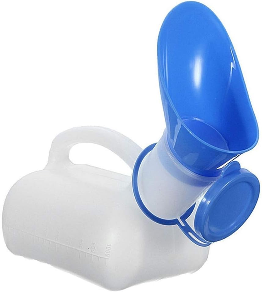 Travel-Friendly Urinal for Men & Women – Compact 32 oz with Splash-Free Lid