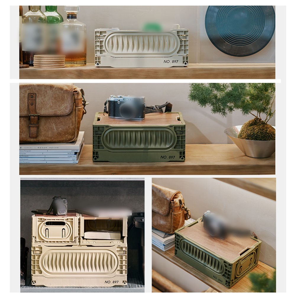 Collapsible For Outdoor Basket for Efficient Storage and Easy Handling