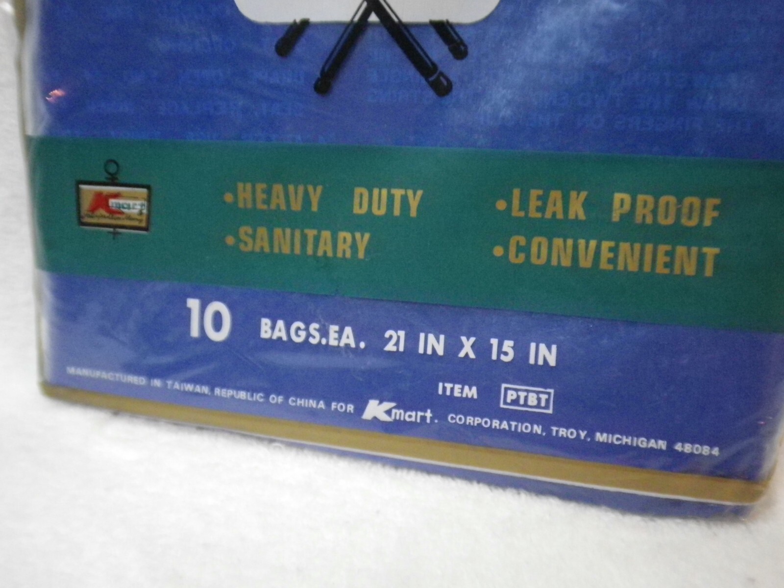 10 Portable Toilet Replacement Waste Bags Doodie Disposable Camping Blue KMART