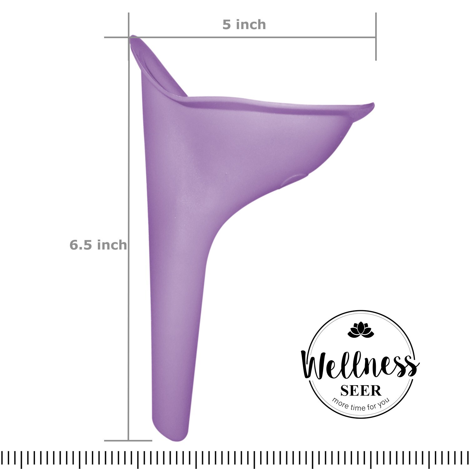 3/5PCS Portable Female Urinal Funnel Camping Travel Toilet Stand Pee Device