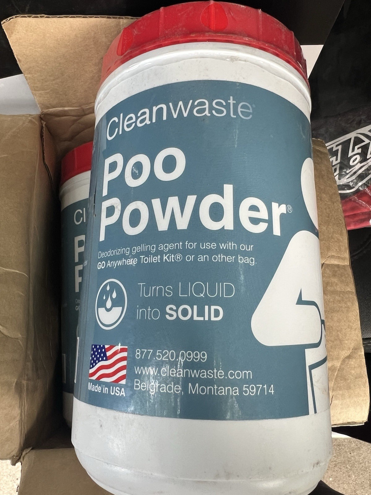 Large Bulk Poo Powder Waste Treatment – 120 Scoops