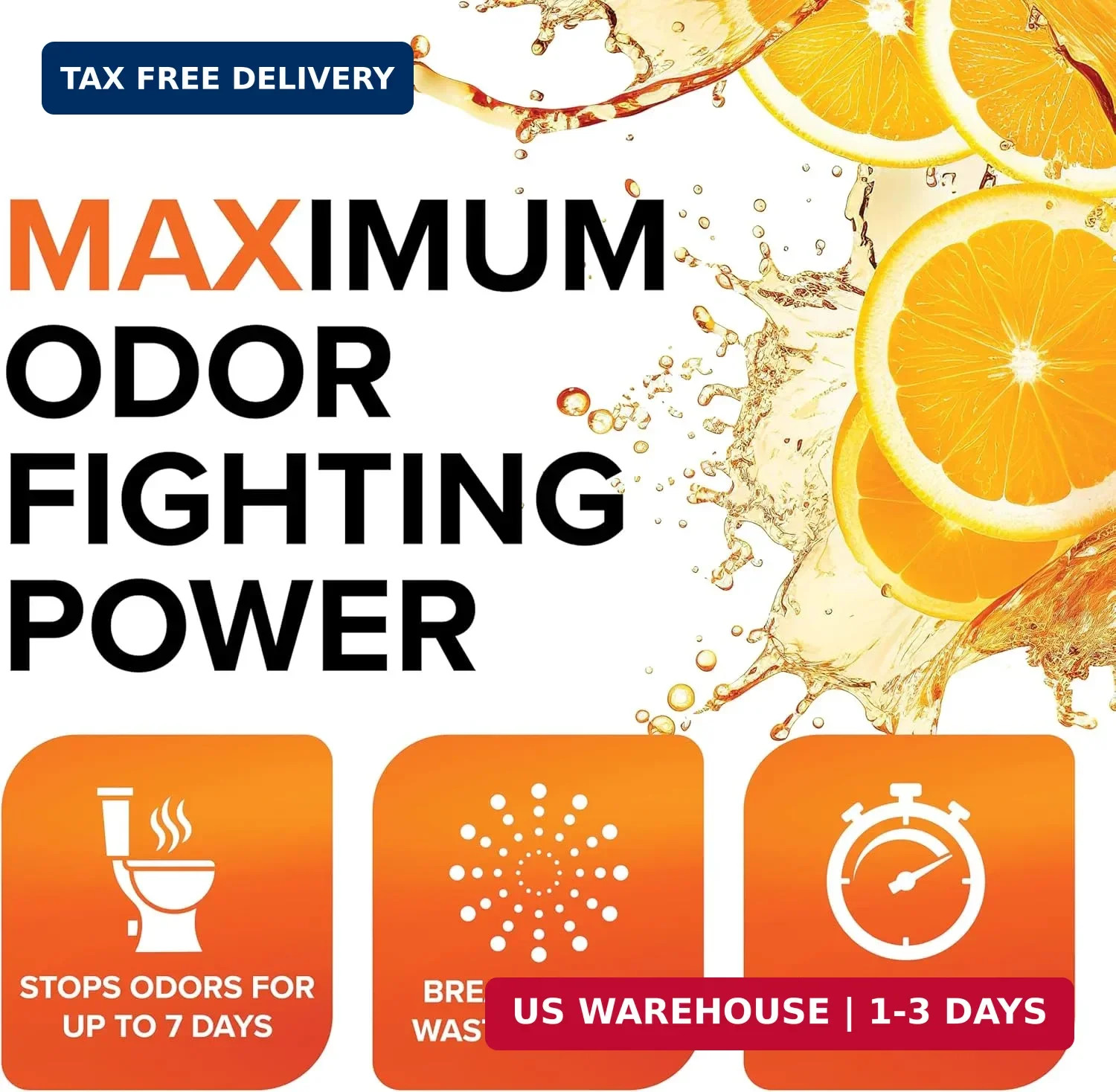 Camco TST MAX RV Toilet Treatment – Formaldehyde Free – Breaks Down Waste And Ti
