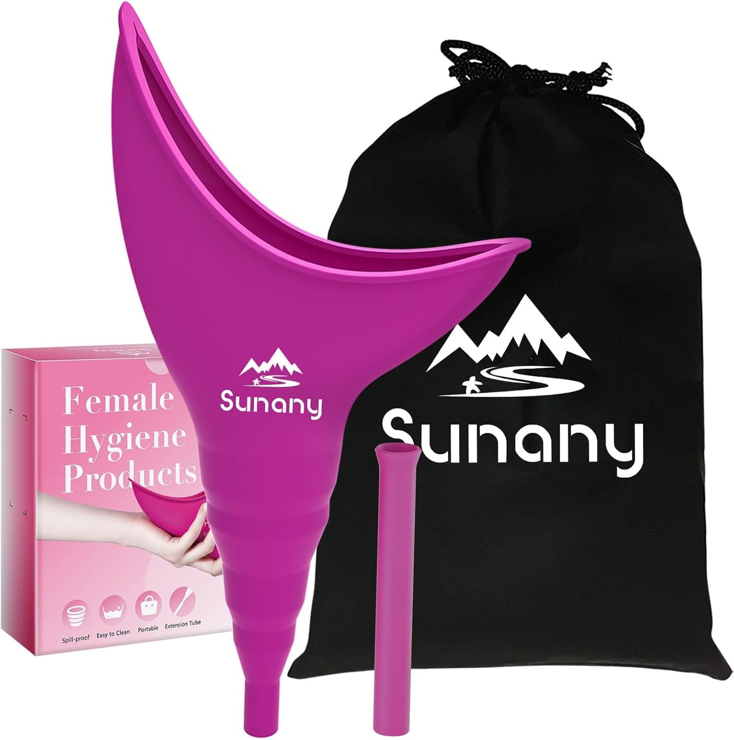 Hygienic Portable Female Urination Device – Perfect for Travel and Adventure