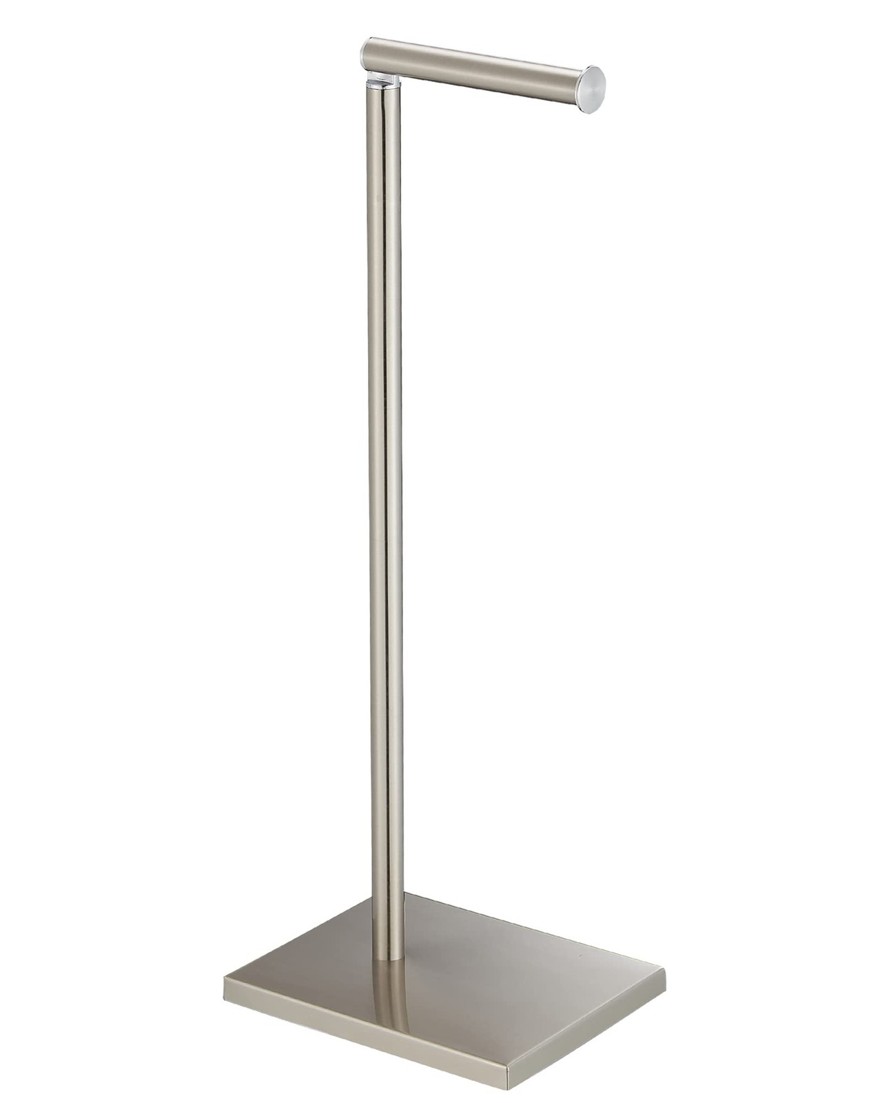 Toilet Paper Holder Stand, Free Standing Toilet Paper Roll Holder with Reserve f