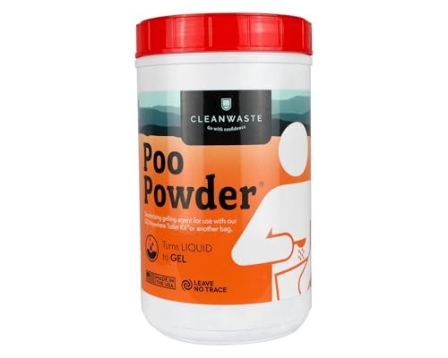 Portable Deodorizing Waste Treatment Powder – Gelling Powder for Camping, Travel
