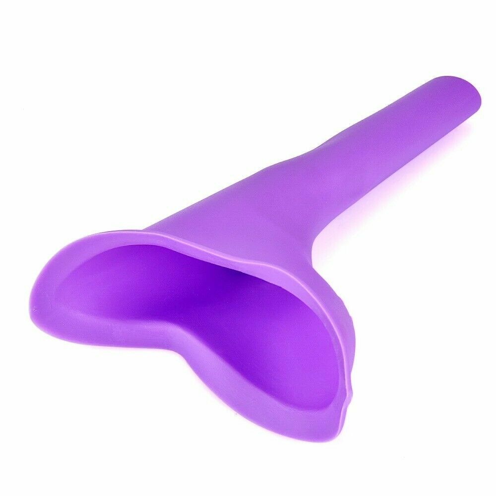 Reusable Silicone Portable Urinal Women Female Travel Camping * Pink or Purple