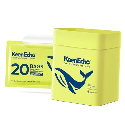 Disposable Car Garbage Bin Bags, Vomit Trash Bags made 20 Count (Pack of 1)