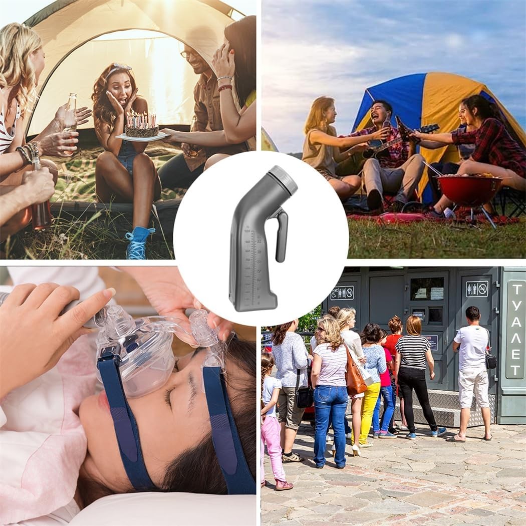 Urinals for Men Urinal Bottles Pee Bottle Camping Portable Toilet Spill Proof…
