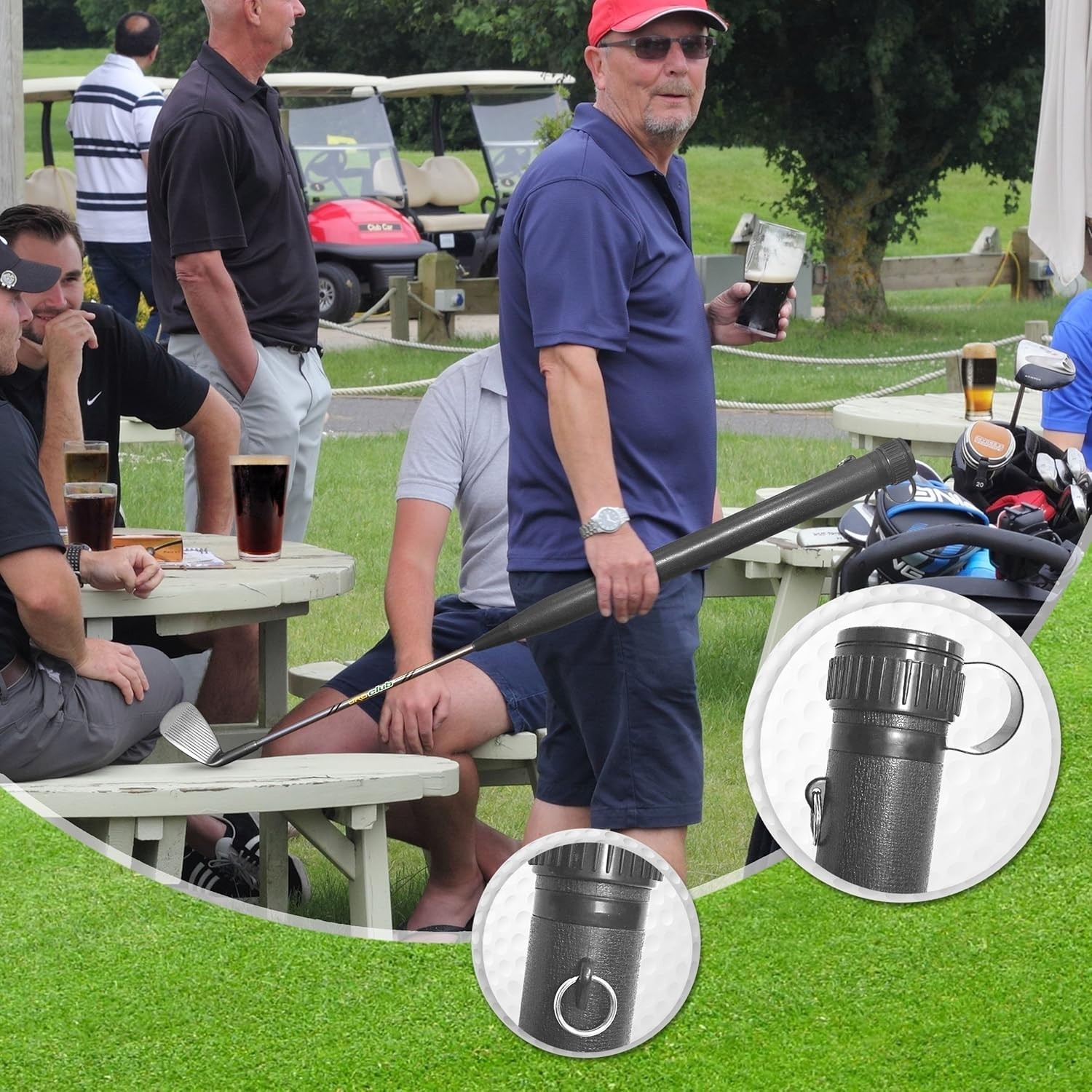 Large Waterproof Urinal Disguised As Golf Club – Perfect For Outdoors