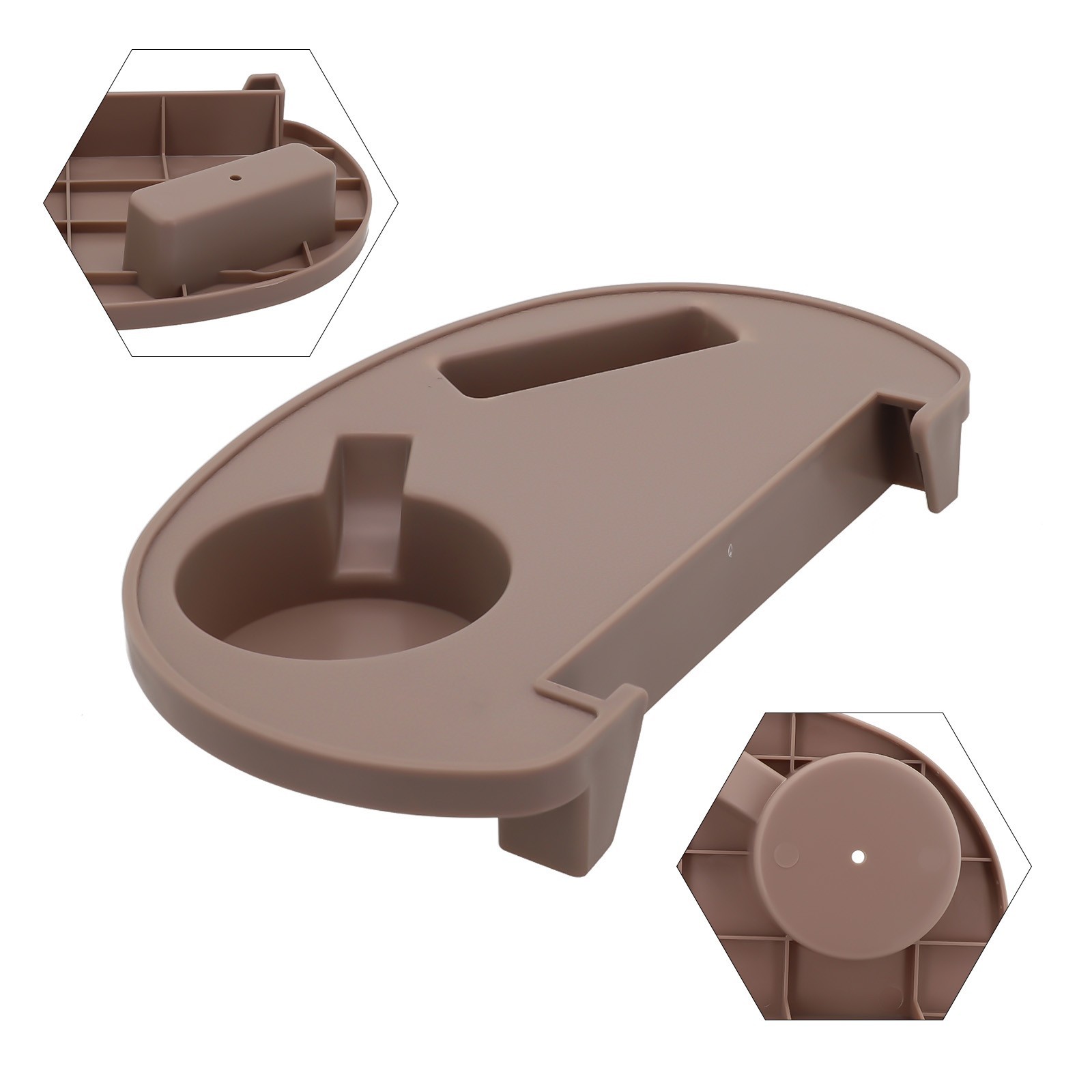 Folding Chair Side Tray for Reclining Chairs Keep Your Drinks and Phone Secure