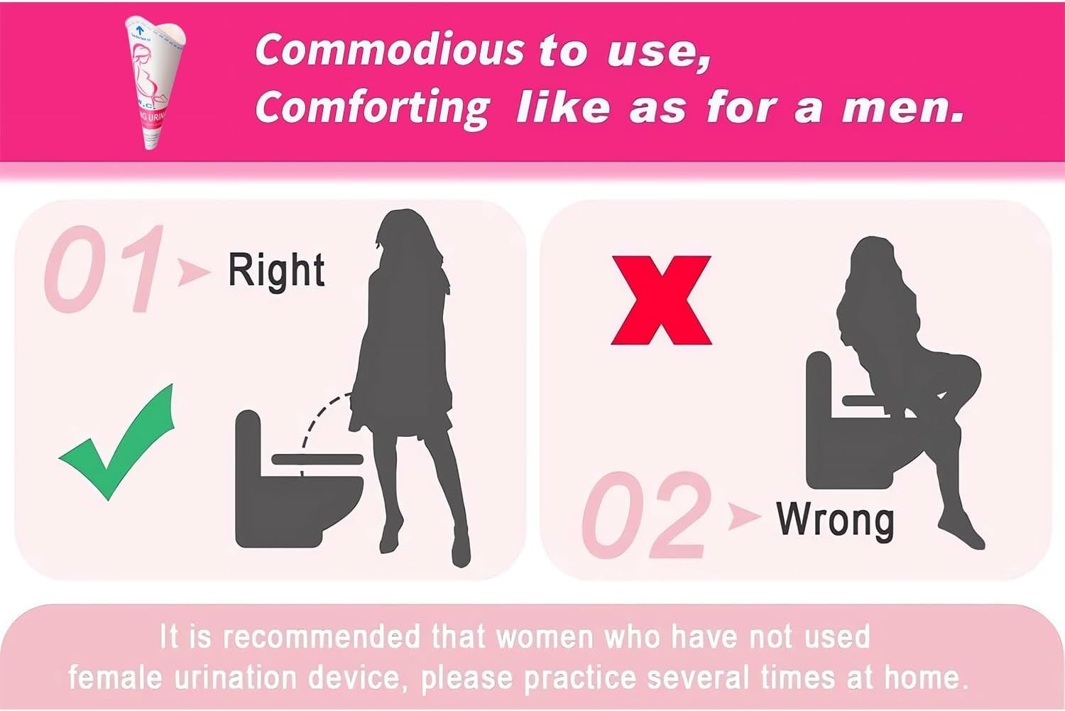 30PCS Portable Female Urination Devices for Travel & Outdoor Use