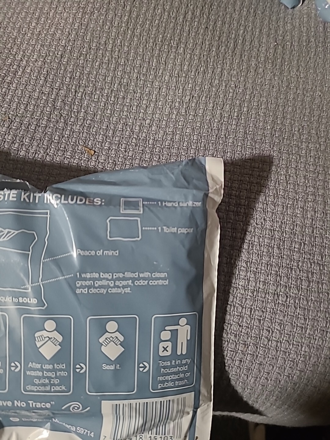 Cleanwaste Go Anywhere Toilet Kit