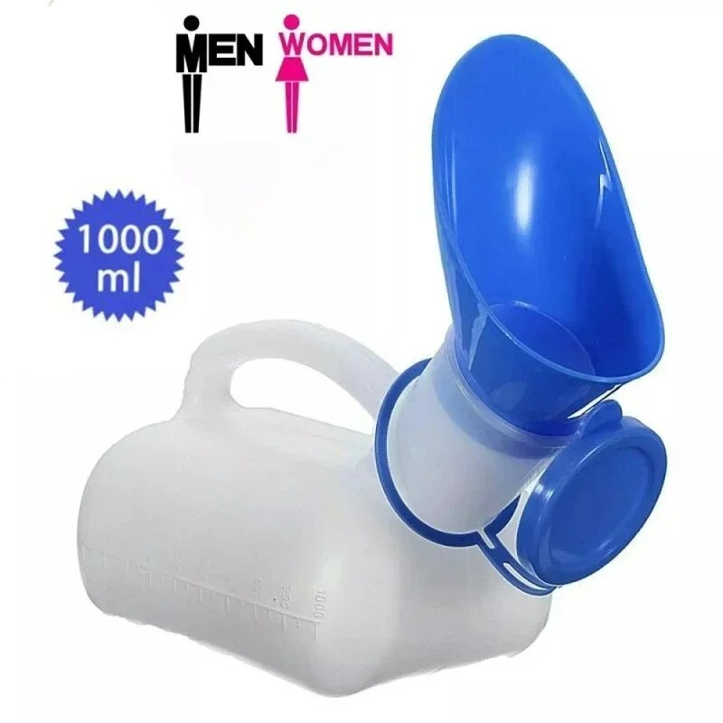 Portable Plastic Mobile Urinal Toilet Aid Bottle Outdoor Camping Travel reuseKit