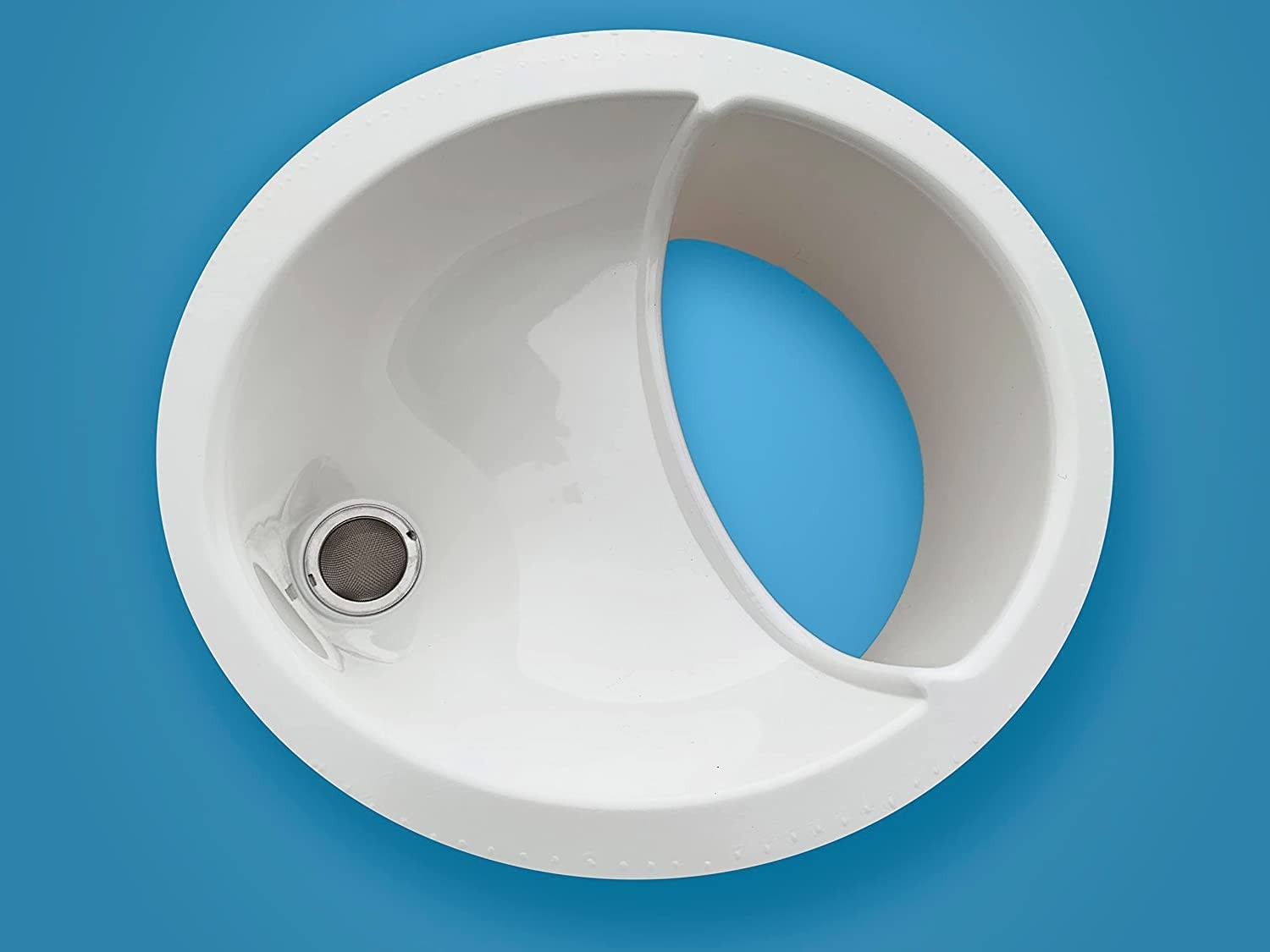Composting Toilet Liquid Diverter Insert by Free Range Designs | Universal Se…