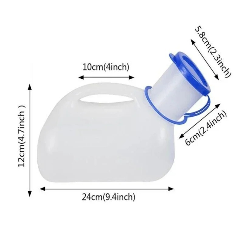 Portable Plastic Mobile Urinal Toilet Aid Bottle Outdoor Camping Travel reuseKit