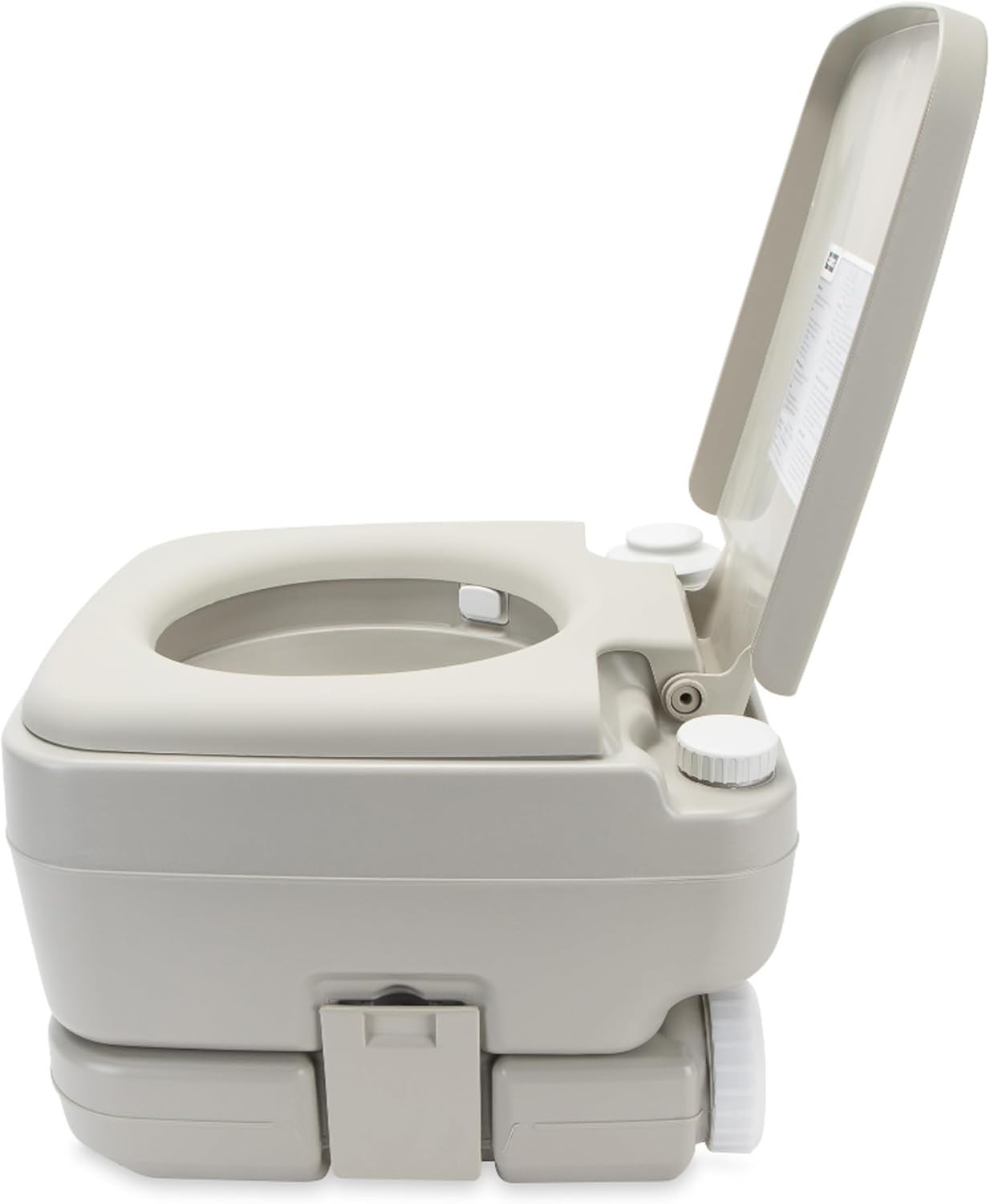 Camco 2.6 Gallon Portable Toilet 41531 For Camping RV Boating Road Trips Compact