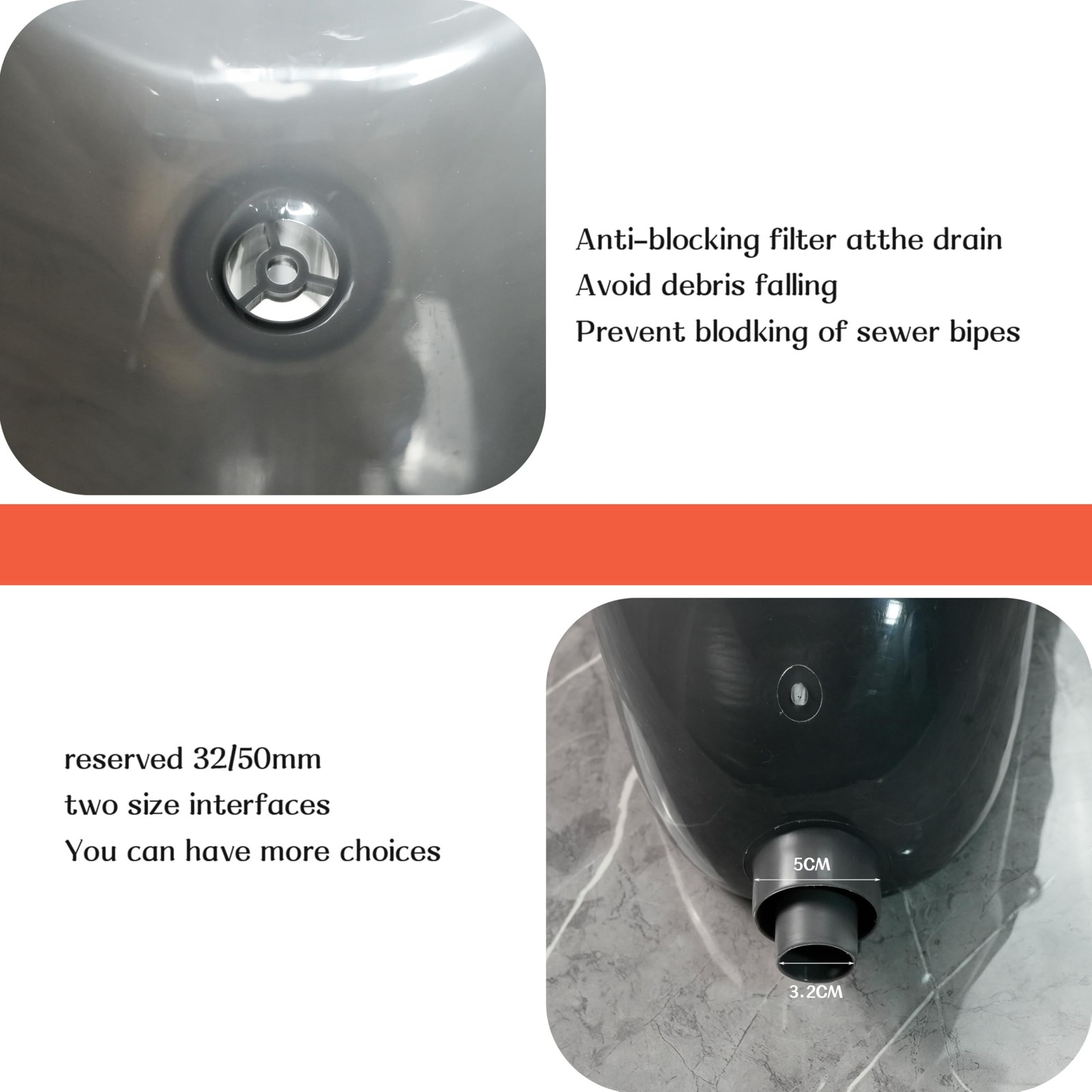 Wall Mounted Commercial Plastic Waterless Urinal W/ Hinged Cover For Home