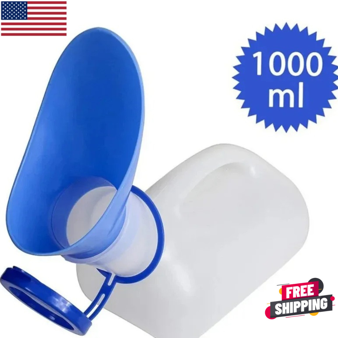 Unisex Urinal Bottle (1 Pack) – Portable Urinal For Men And Women
