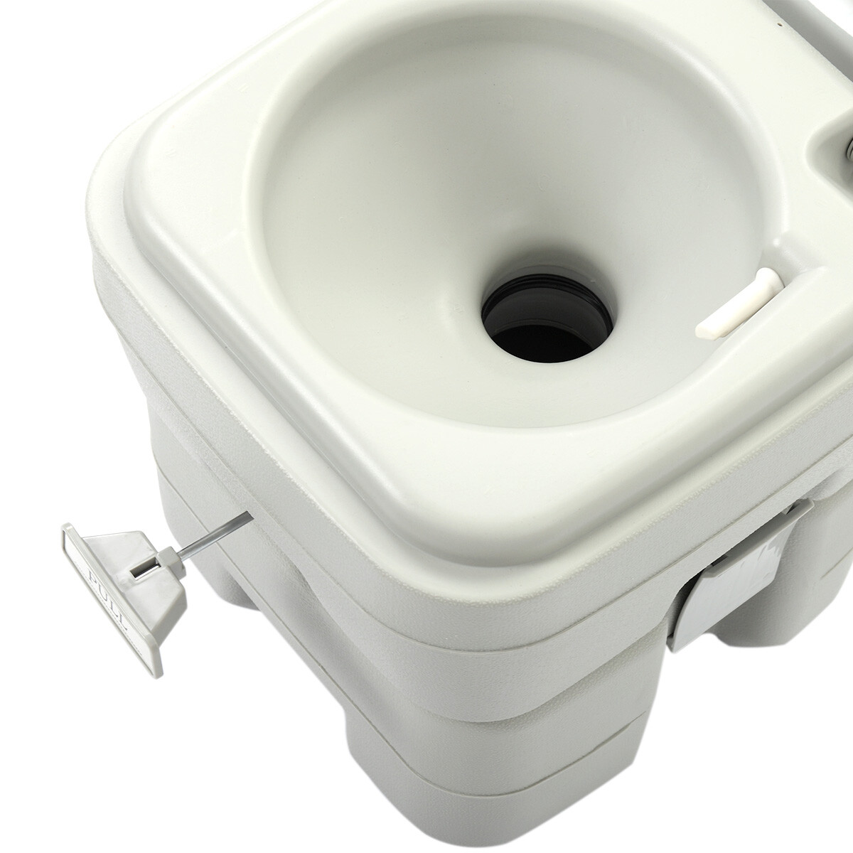 5 Gallon 20L Portable Toilet Outdoor Indoor Flush Porta Potti Travel Camping