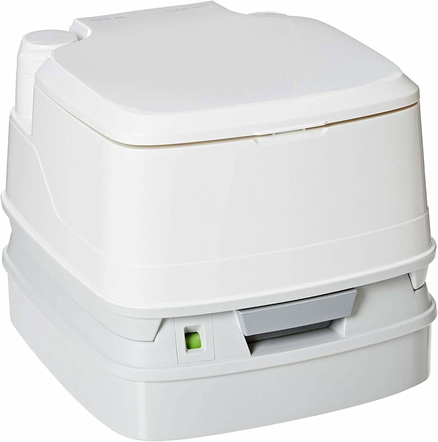 Thetford 345 White Portable Toilet – Compact, Easy Flush, Sanitary Design
