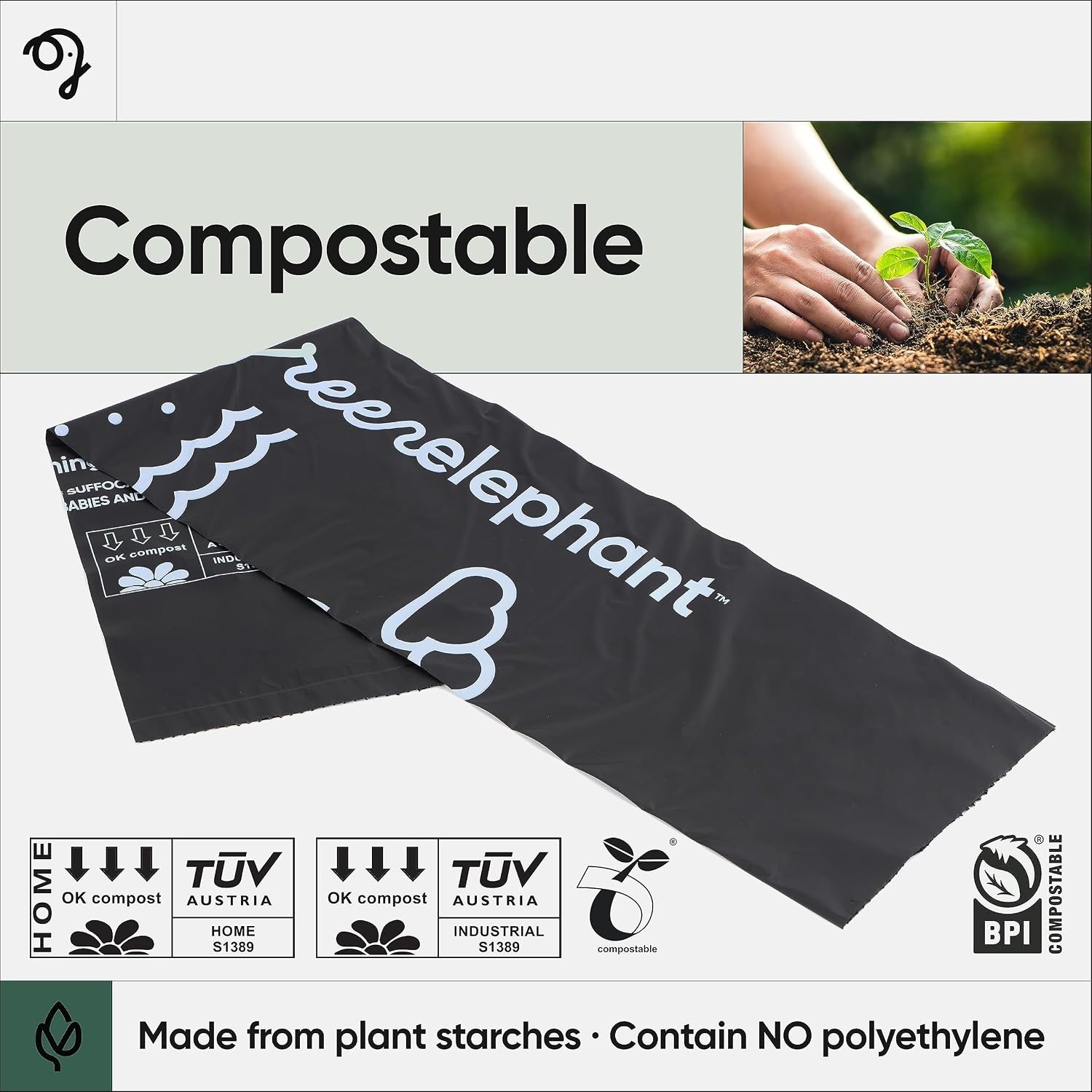 Convenient Composting Toilet Bags – 15 Biodegradable Liners for Hiking & Camping