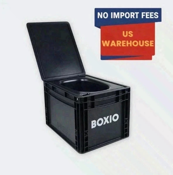 BOXIO TOILET Portable Camping Toilet – Separating Eurobox Design Freeship USA