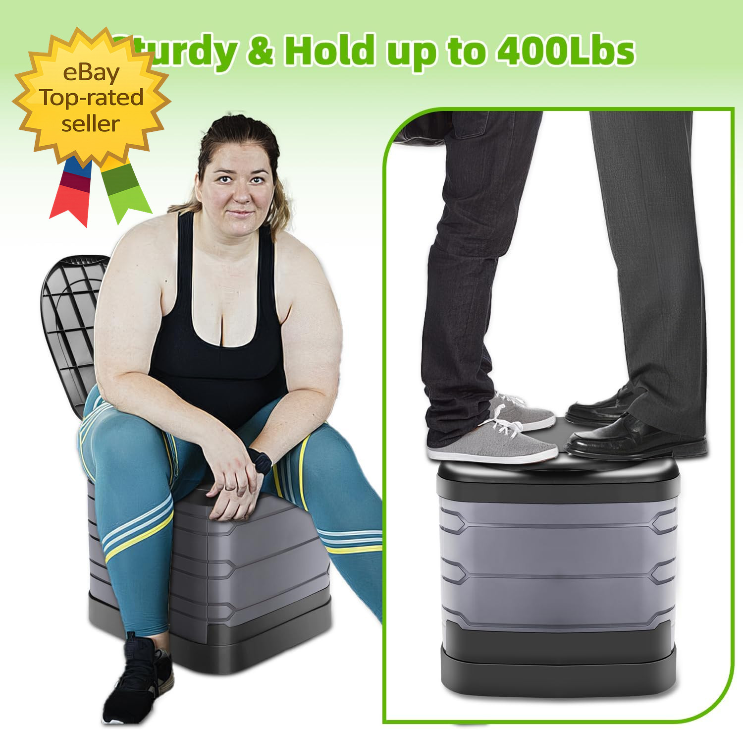 XXL Portable Camping Toilet 16 Inch Tall with Lid Carry Bag Heavy Duty Potty“`