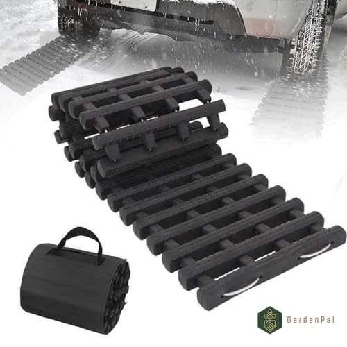 80CM 2PCS Tire Traction Mat, Portable Emergency Devices for Snow, 31.5 in/2pcs