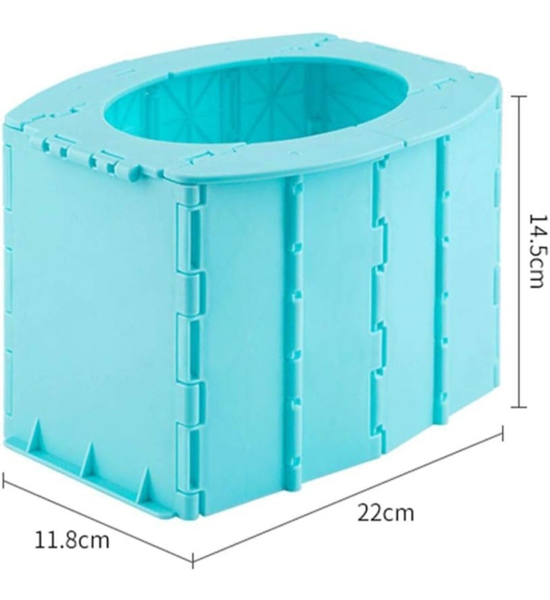 Children’s Adult Portable Travel Folding Toilet Urinal Mobile Seat For Camping H