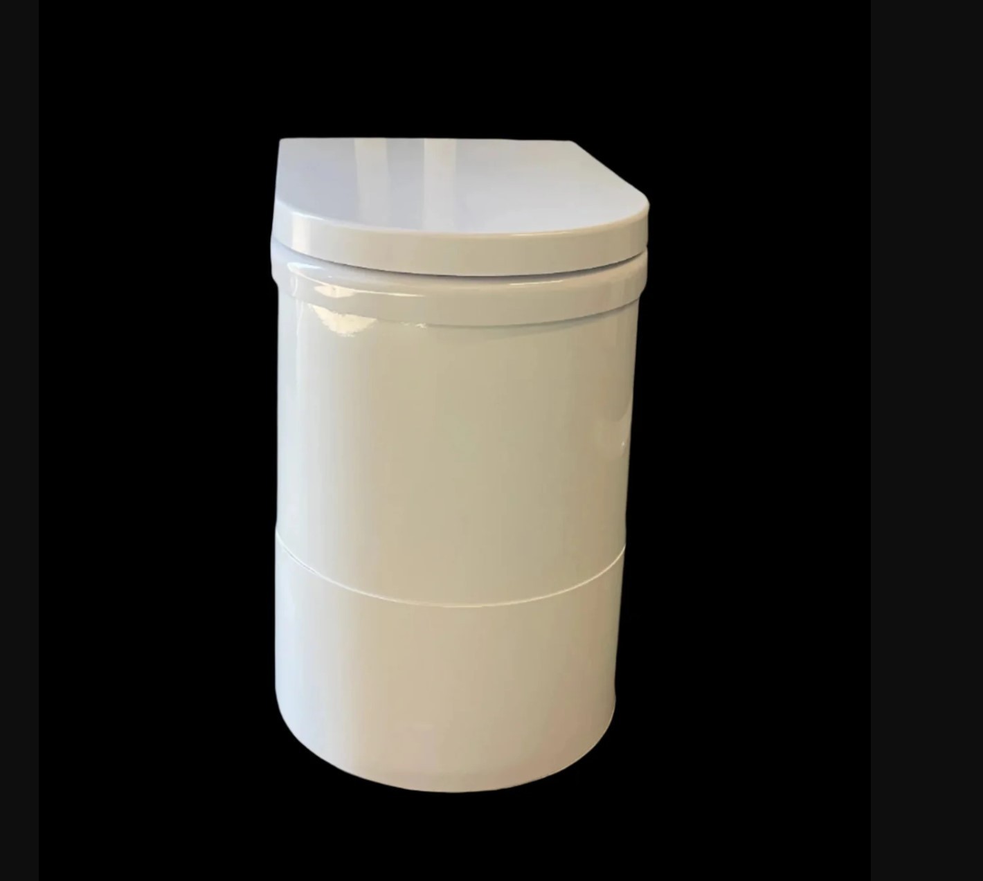 TinyJohn Electric Waterless Incinerating Toilet NO MORE COMPOSTING RV Portable